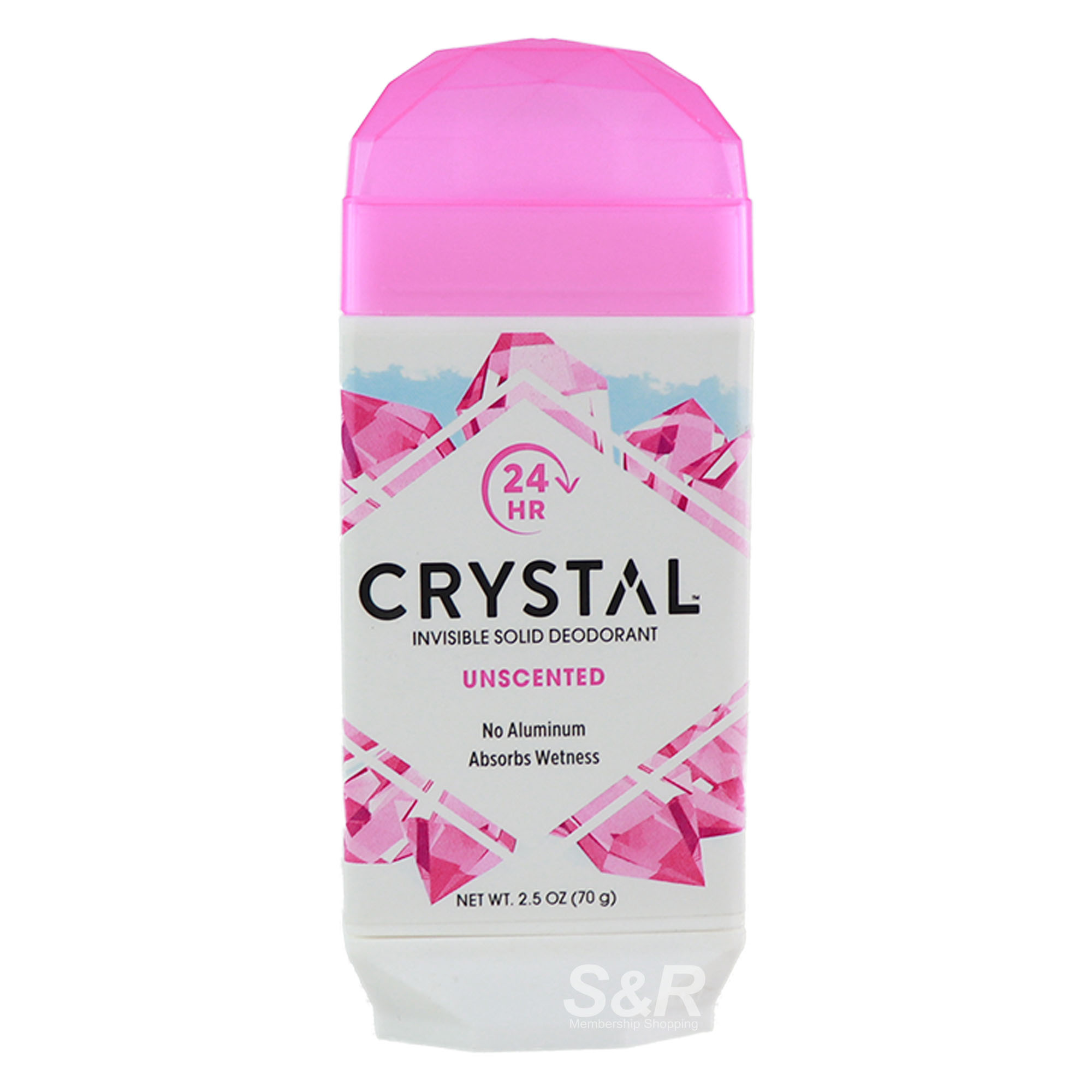 Crystal Unscented Deodorant 70g